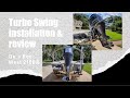 How to install a turbo swing on Key West 210 BR with a jack plate