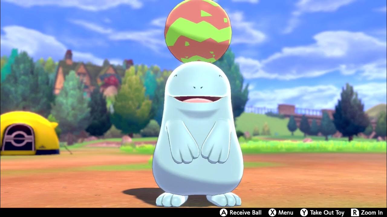Quagsire In Camp Pokemon Sword & Shield YouTube
