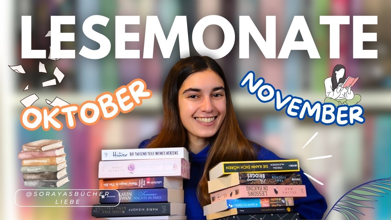 Lesemonate Oktober & November 2024 📚🥰 Buchempfehlungen & Flops 🫢☺️
