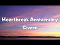 Heartbreak Anniversary - Giveon (Lyrics)