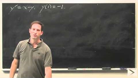 Power Series Solutions of Differential Equations - Integral Calculus