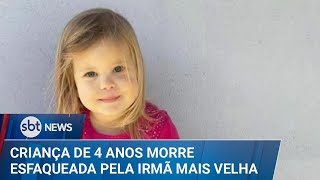 Menina De 4 Anos Morre Após Ser Esfaqueada Pela Irmã Em Sc 140125