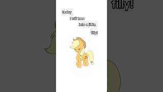 my little ponies turning into little fillies pt.3 #applejack #rainbowdash #appledash #mlp #redesign