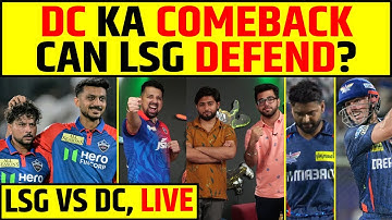 🔴DELHI CAPITALS KA COMEBACK, LSG KA COLLAPSE- DC VS LSG IPL 2025