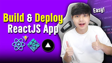 สอนวิธีการ Build & Deploy โปรเจค ReactJS ( Front-End ) แบบง่ายยิ่งกว่าปอกกล้วย 👨‍💻💯