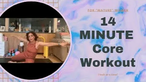 14 Minute CORE & GLUTE WORKOUT!