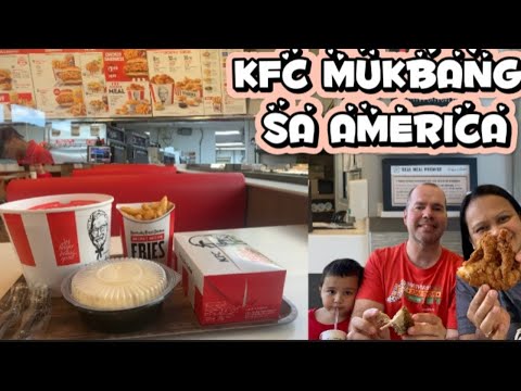KFC | KENTUCKY FRIED CHICKEN MUKBANG | at ROSWELL GA | Jan Mark Garcia