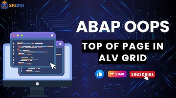 13.  Top of Page in ALV Grid