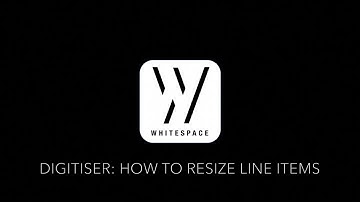 How to Resize Line Items in the Digitiser (Broker/Digitiser)