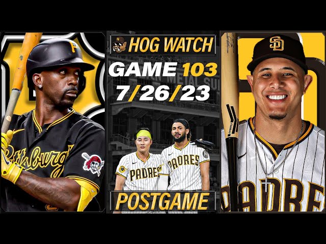 San Diego Padres vs Pittsburgh Pirates POSTGAME Show (7/26)