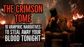 10 BRAND NEW VAMPIRE STORIES | ''The Crimson Tome: Vampiric Narratives to Steal away your Blood''