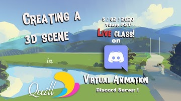 Creating a 3D scene in Quill with Mike Khoury (Part1/3)