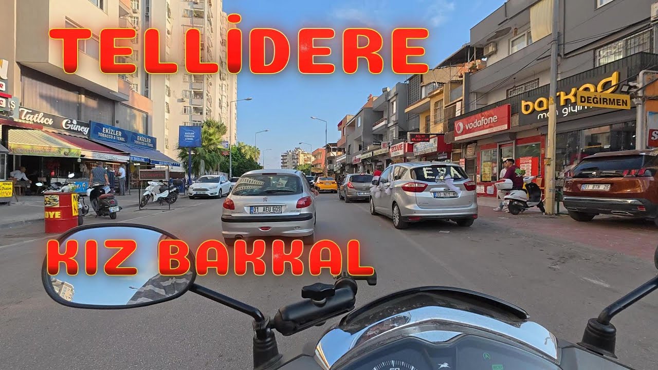 Mavi Bulvar, Tellidere, Kıyıboyu Halk Pazarı, Adana Scooter Günlükleri