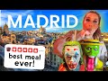 We tried the craziest food in madrid spain