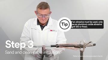 3M™ Cold Shrink QT-III Silicone Rubber Skirted Termination – How to install