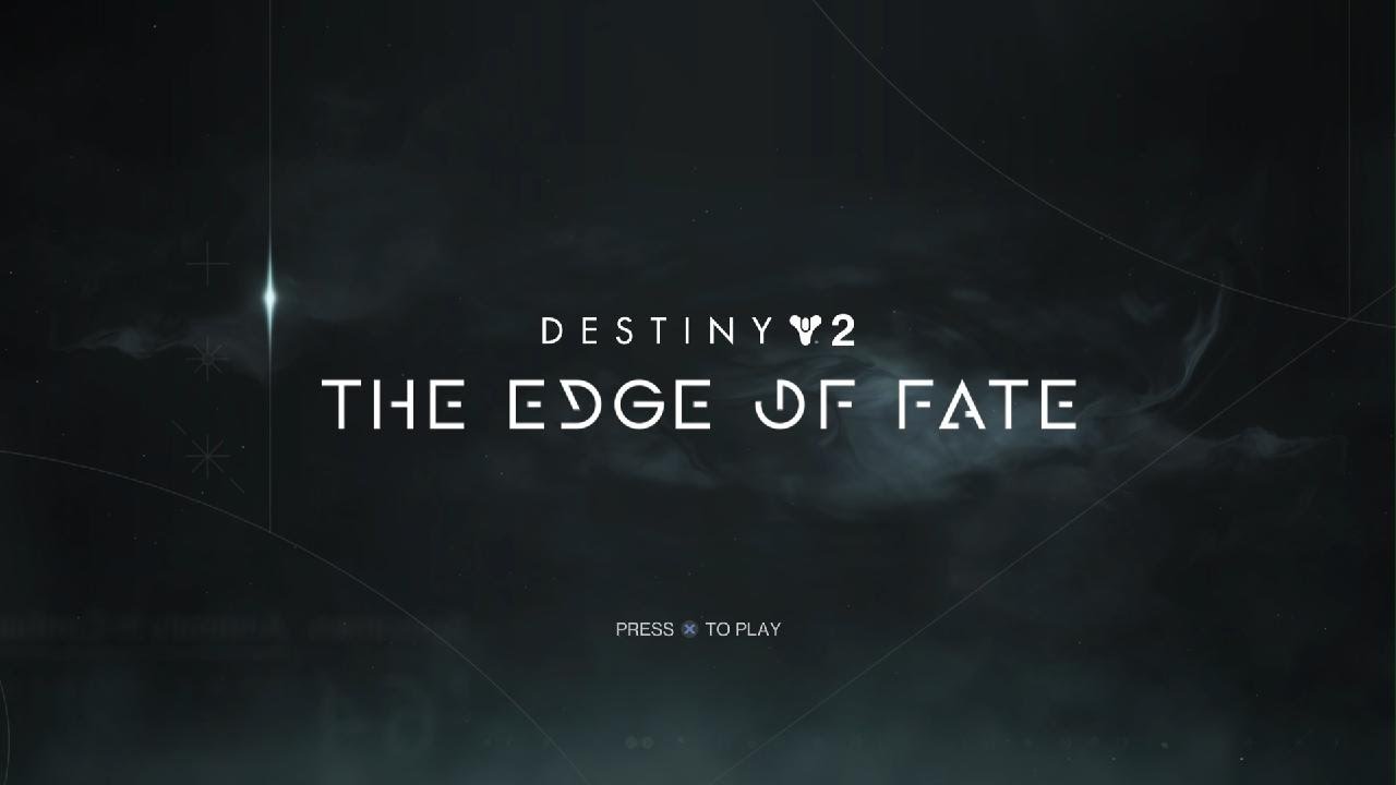 The Edge of Fate (Legendary mode solo) # 1