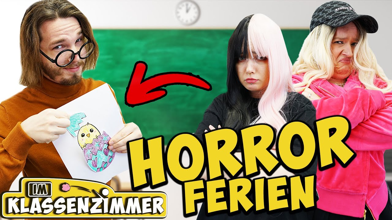 DIE SCHLIMMSTEN FERIEN!!! 2 WOCHEN NACHSITZEN MIT Phillipp Phillipp! Klassenzimmer #34