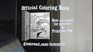 Official Trevorverse Monster Coloring Book!