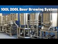 100l 200l brewhouse beer brewing system  hulk brewtech