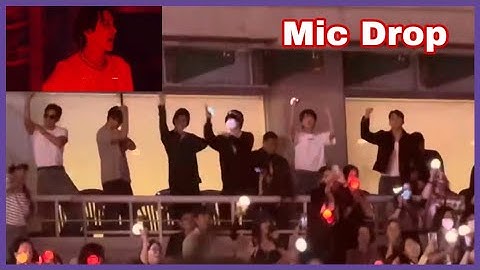 (250613) BTS Reaction to J-Hope performing ‘Mic Drop’ for Hope on the Stage Final in Seoul