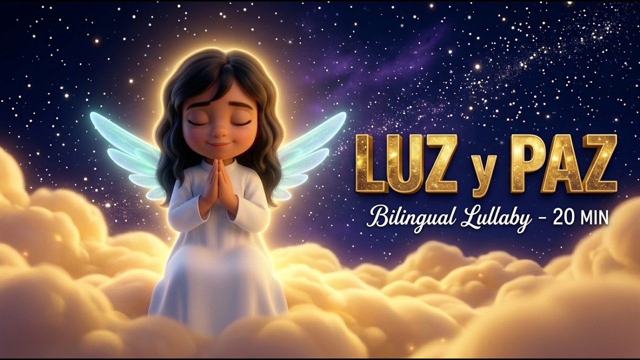 LUZ y PAZ: Bilingual Sleep Lullaby for Kids | Spanish & English Bedtime Prayer