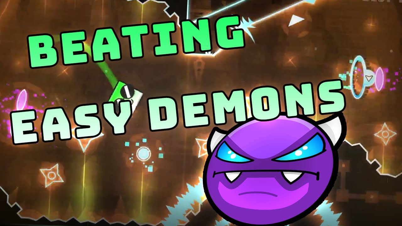 I Beat More Easy Demons! (Geometry Dash) - YouTube