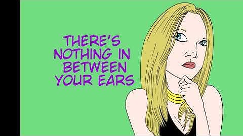 Thumbnail of Steel Panther - You're Beautiful When You Don't Talk (Animated Lyrics Video)