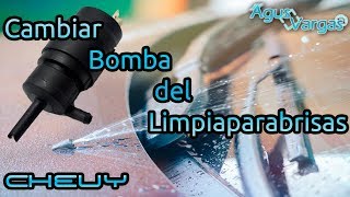 Cambiar la bomba de limpiaparabrisas chisguetero de Chevy (Wipe Pump Replacement) | Agus Vargas