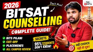 BITSAT 2026 : BITSAT 2026 Counselling Process | BITSAT All Campus Review | cut-off, Placement