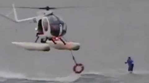 Niagara Falls Rescue of a man got stuck in falls. Just in time.