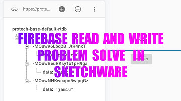 Firebase DB read and write problem solve in Sketchware