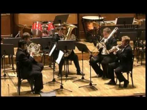 Enigma Brass Quintet plays Barabs rpd: Sonata in B...