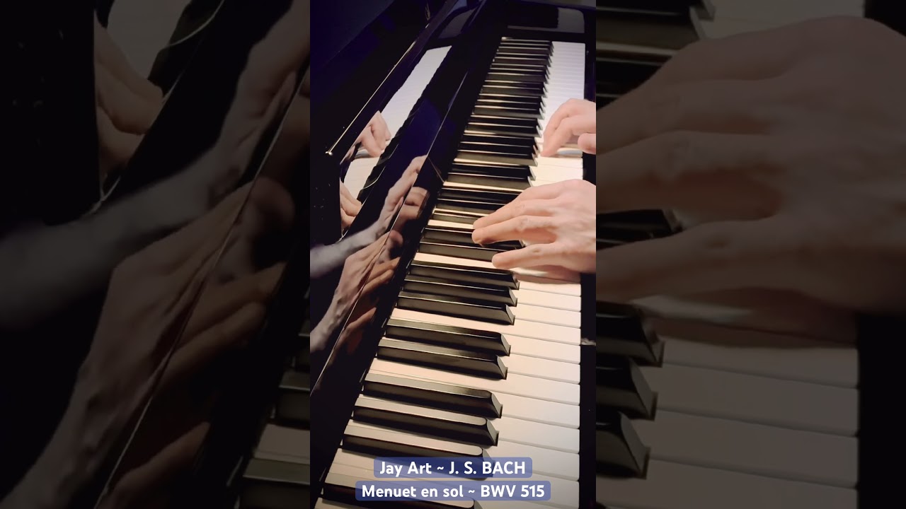 Jay Art - J. S. BACH - Menuet en sol BWV 515