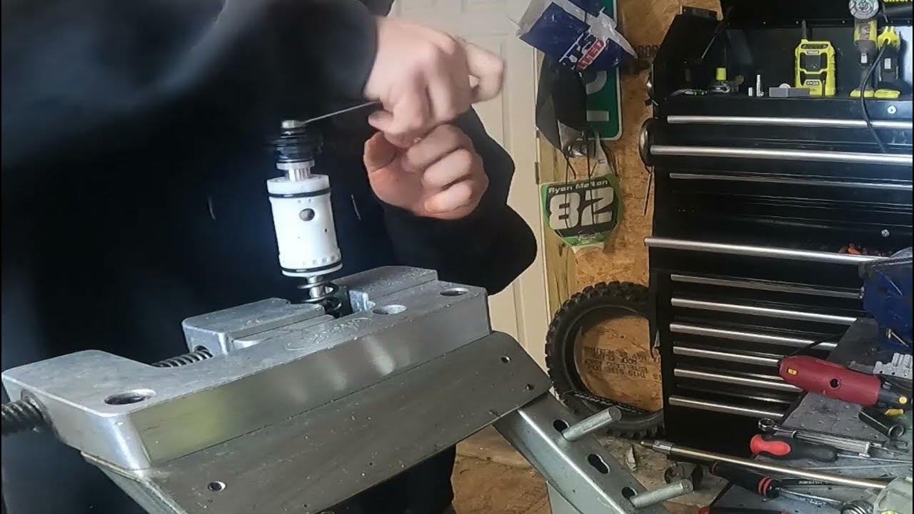 2022 Kawasaki KX250f KYB Fork Assembling Compression Valve (Race Tech