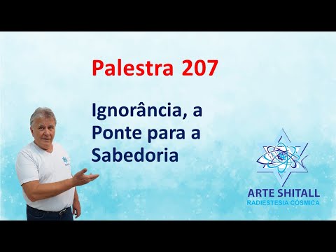 Palestra 207 - IGNORÂNCIA, A PONTE PARA A SABEDORIA - 21/jul/2022