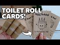 Making Recycled Paper from Toilet Rolls!