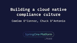 Famous Building a Cloud-Native Compliance Culture - CeeCee O'Connor (Boston Scientific), Chuck D'Antonio Profile