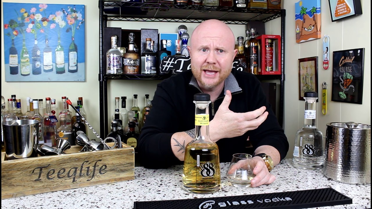 88 Tequila Reposado...Aged in Bourbon Barrels! - YouTube