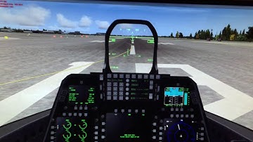 Default P3D Startup Scenario - FPS Measurement