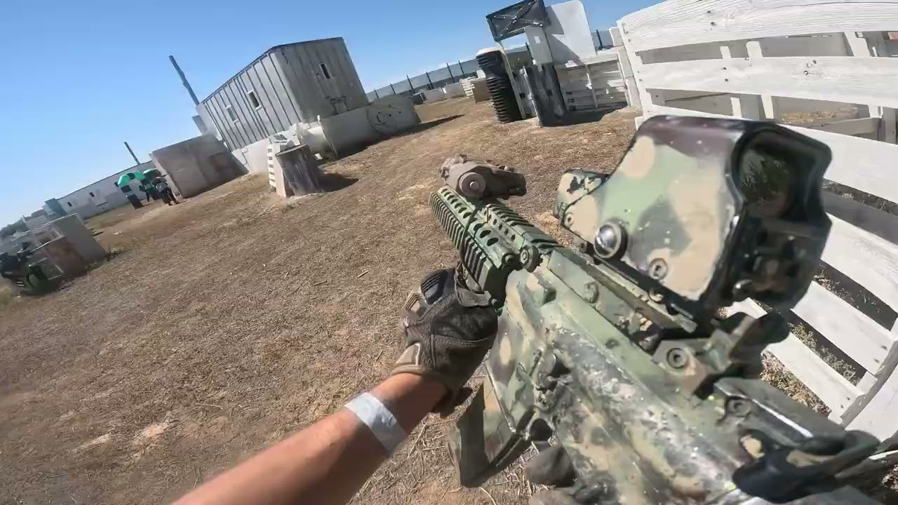 Blitz paintball (9/7/24) Tippmann TMC gameplay