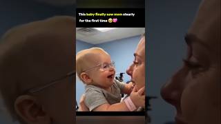 His Reaction to First Clear Vision Will Melt Your Heart ❤️#Heartwarming #hearttouching #fyp
