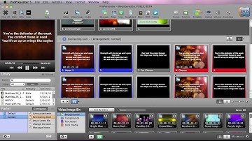 ProPresenter 5 - My First Presentation