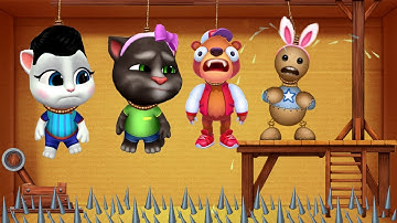 Kick the Buddy vs My Talking Tom Friends vs Despicable Bear Android Gameplay Walkthrough 2021