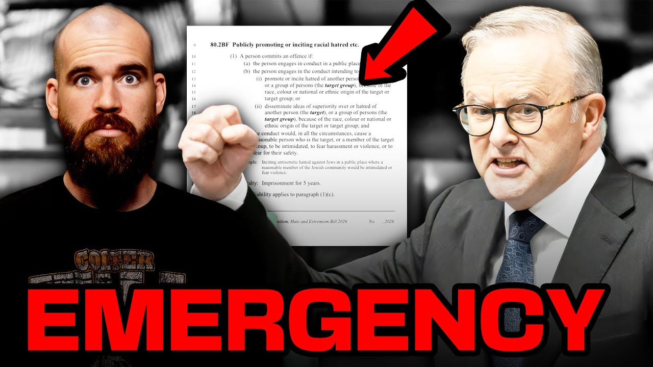 Australia’s Free Speech EMERGENCY!