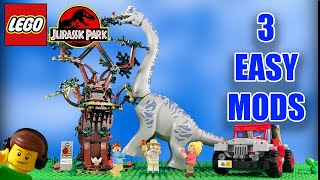 How to Mod The Brachiosaurus Discovery (76960) | Lego Jurassic Park