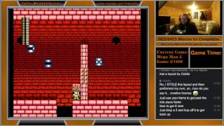 Mega Man 2 on NES beaten with no cheats. Game #2