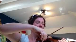 String crossing for fiery fiddler