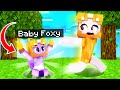 FOXY Turns Into BABY FOXY & PRANKS BOXY! (LankyBox Minecraft MOVIE!)