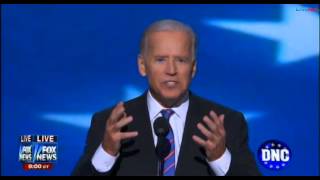 Joe Biden Rocks DNC "Osama Bin Laden is dead, and General Motors is alive"