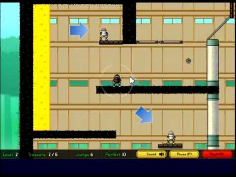 Cool Math Game- Sticky Ninja Academy - YouTube